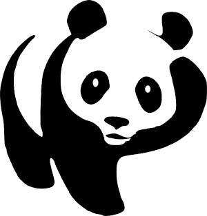 Panda in WWF logo