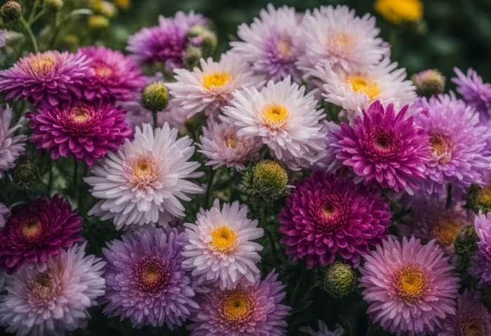Aster Common Types and Varieties