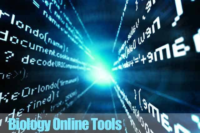 Biology Online Tools