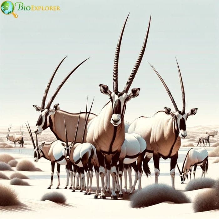 Scimitar Oryx Herd Structure and Behavior