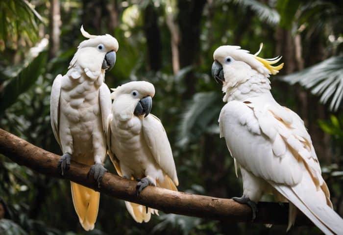 White Cockatoo Behavior and Social Dynamics