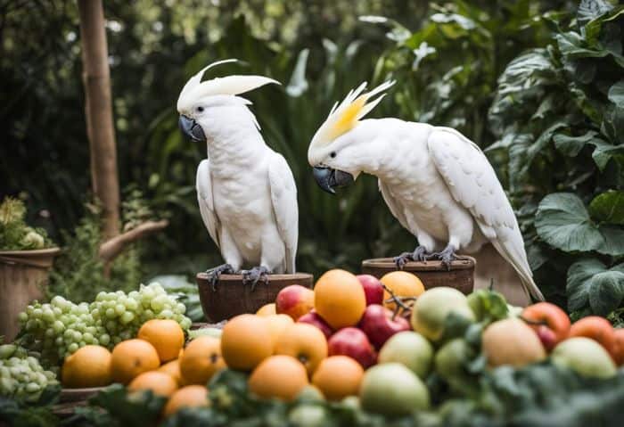 White Cockatoo Dietary Options