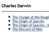 charles darwin books