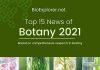 top botany news of 2021