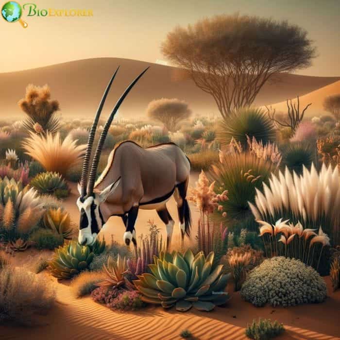 What Do Scimitar Oryxes Eat?