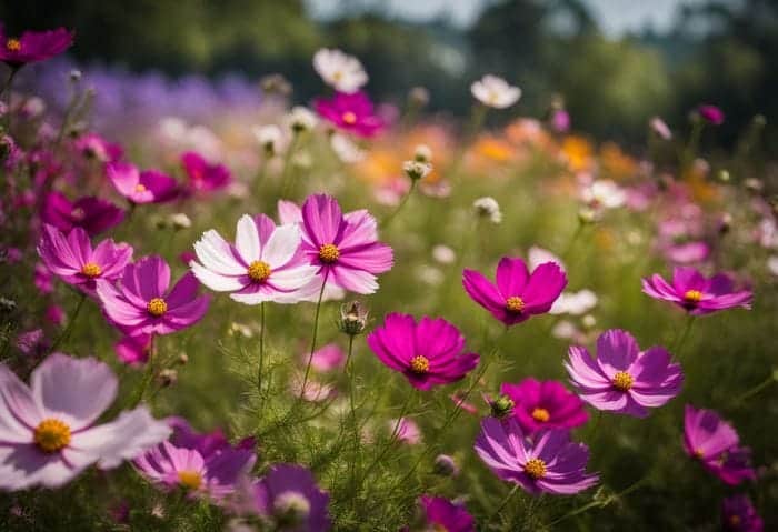 Cosmos The Second October Birth Flower