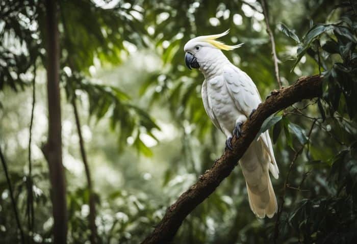 Distribution and Habitat Of The White Cockatoo