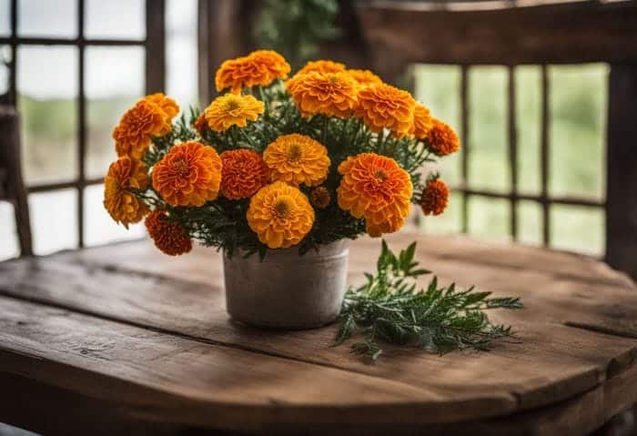 Marigold Represents Passion Creativity Devotion