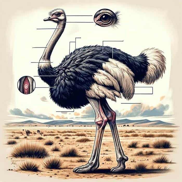 Ostrich Anatomy