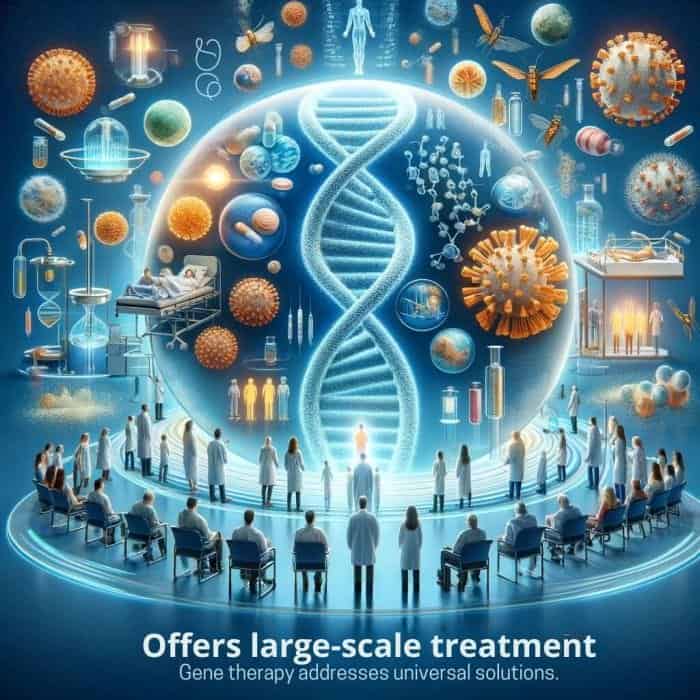 Gene Therapy: Offers Large-Scale Treatment