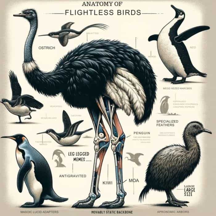 Anatomy Of Flightless Birds