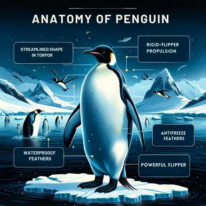 anatomy of penguins