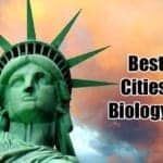 best US cities for biology jobs