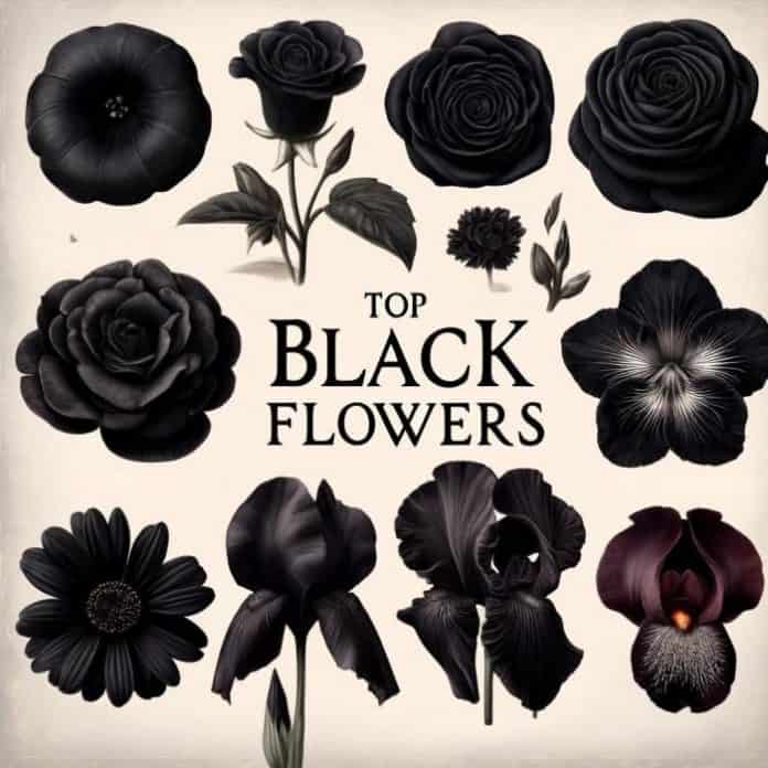 Types of Black Flowers